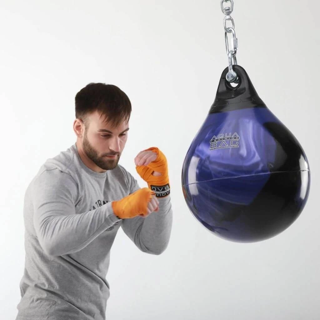 Aqua Punching Bag 15" - Fireball Orange 75lbs 5 Aqua Punching Bag 15" - Fireball Orange 75lbs - Image 3
