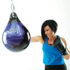 Aqua Punching Bag 15" - Purple Crush 75lbs -FightGearPro Sales Store aqua punching bag 15 purple crush 75lbs 2 7651 p