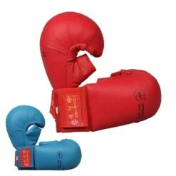 Hayashi WKF Approved Tsuki Karate Mitts With Thumb