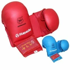 Hayashi WKF Approved Tsuki Karate Mitts Without Thumb