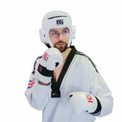 Kicksport Dipped Foam Head Guard Black -FightGearPro Sales Store kicksport dipped foam head guard black size xl 4 8919 p