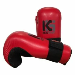Kicksport Point Fighter Gloves "Fight" Red