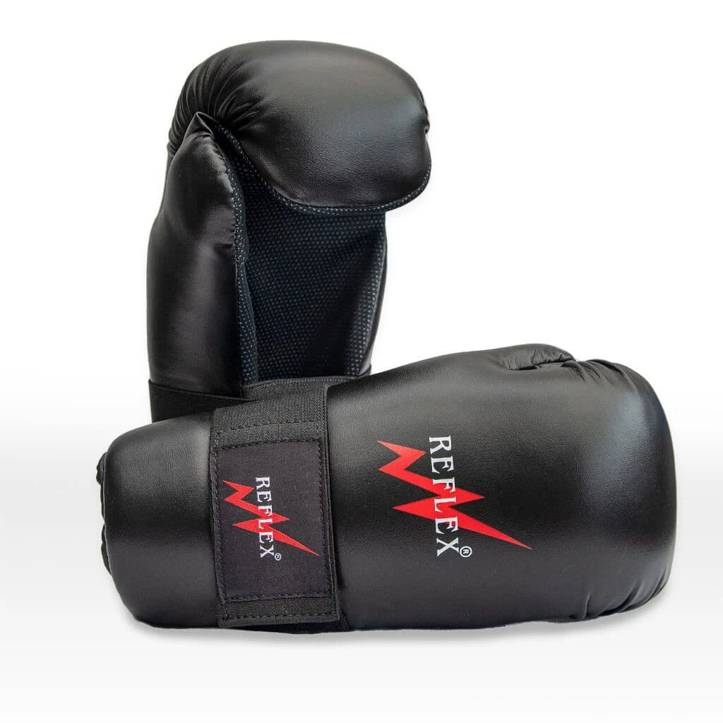 Reflex Pointfighter Gloves Black 3 Reflex Pointfighter Gloves Black