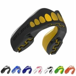 SafeJawz Extro Goldie Mouth Guard -FightGearPro Sales Store safejawz extro goldie mouth guard 5 8450 p