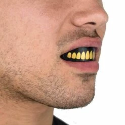 SafeJawz Extro Goldie Mouth Guard -FightGearPro Sales Store safejawz extro goldie mouth guard 7 8450 p