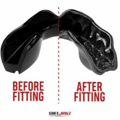 SafeJawz Intro Mouth Guard Black 9 SafeJawz Intro Mouth Guard Black -FightGearPro Sales Store safejawz intro mouth guard black 3 8414 p