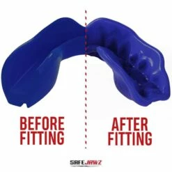 SafeJawz Intro Mouth Guard Blue -FightGearPro Sales Store safejawz intro mouth guard blue 3 8422 p