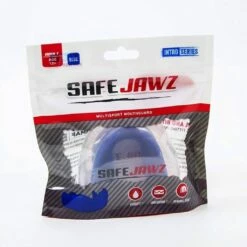 SafeJawz Intro Mouth Guard Blue -FightGearPro Sales Store safejawz intro mouth guard blue 4 8422 p
