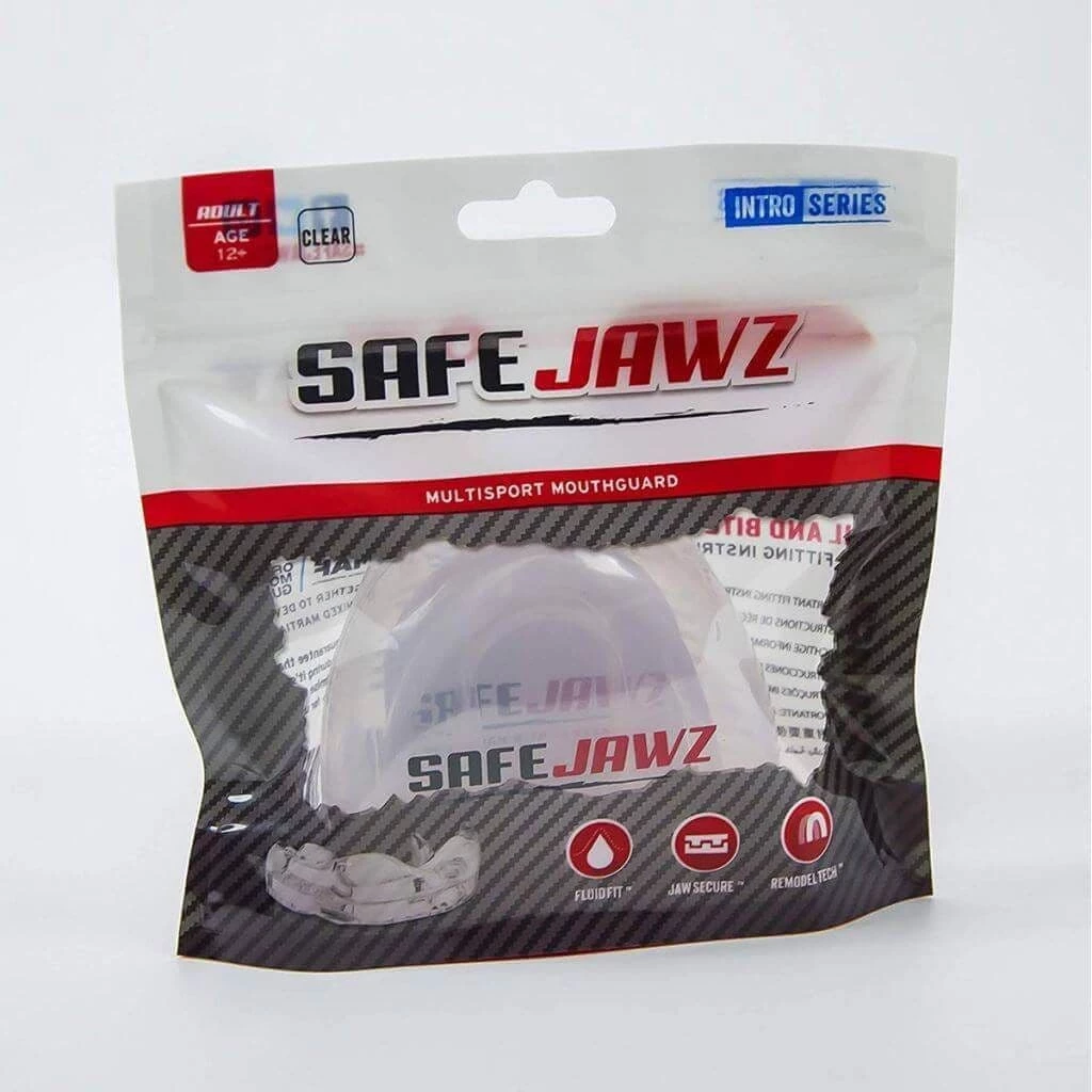 SafeJawz Intro Mouth Guard Clear 6 SafeJawz Intro Mouth Guard Clear - Image 4