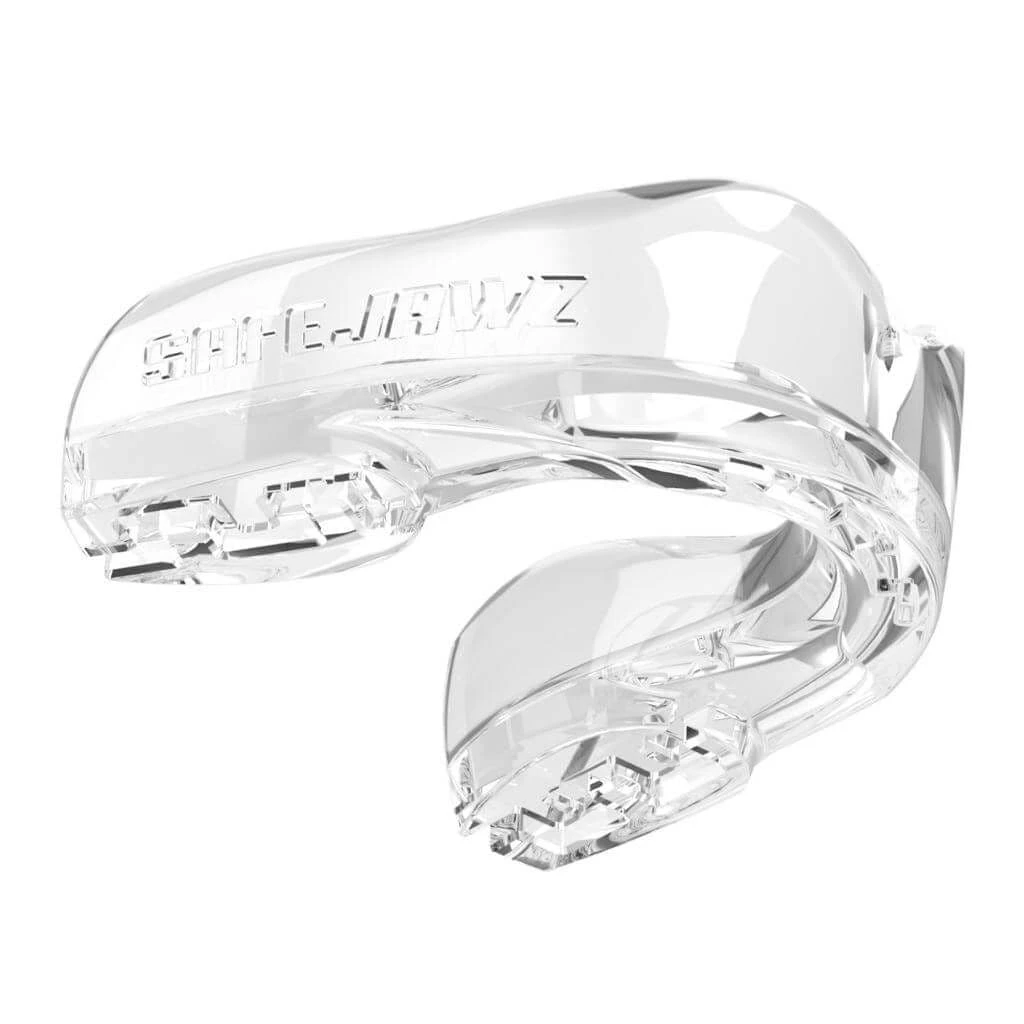 SafeJawz Intro Mouth Guard Clear 3 SafeJawz Intro Mouth Guard Clear