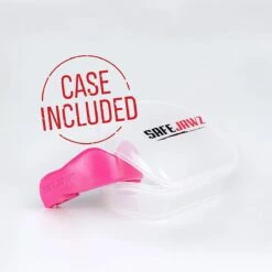 SafeJawz Intro Mouth Guard Pink -FightGearPro Sales Store safejawz intro mouth guard pink 5 8426 p