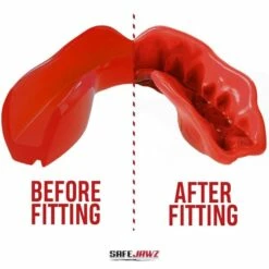 SafeJawz Intro Mouth Guard Red -FightGearPro Sales Store safejawz intro mouth guard red 3 8418 p