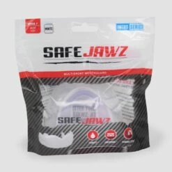 SafeJawz Intro Mouth Guard White -FightGearPro Sales Store safejawz intro mouth guard white 4 8430 p