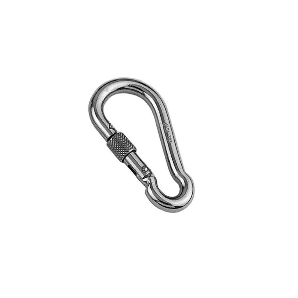 Reflex Screw Locking Snap Hook 8mm 3 Reflex Screw Locking Snap Hook 8mm