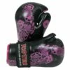 TOP TEN Flowers Pointfighter Gloves Black/Pink 1 TOP TEN Flowers Pointfighter Gloves Black/Pink -FightGearPro Sales Store top ten flowers pointfighter gloves black pink size l 6286 p