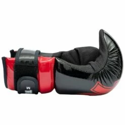 TOP TEN Glossy Block Pointfighter Gloves Black/Red -FightGearPro Sales Store top ten glossy block pointfighter gloves black red 4 1803 p